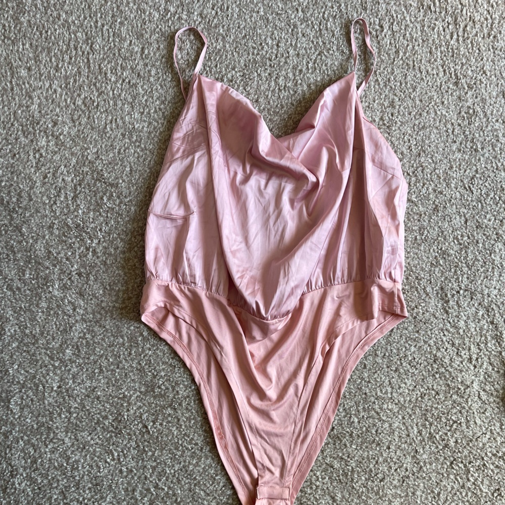 Shein Pink Bodysuit